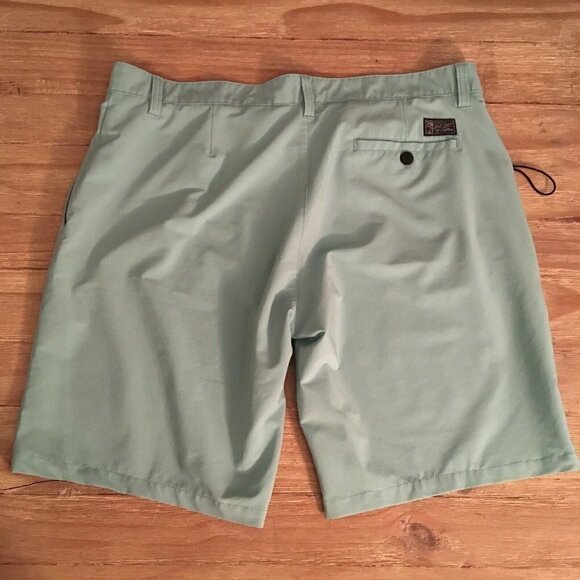Polo Ralph Lauren Swimwear Board Shorts Aqua Green Men’s 38 Stretch - Picture 6 of 7